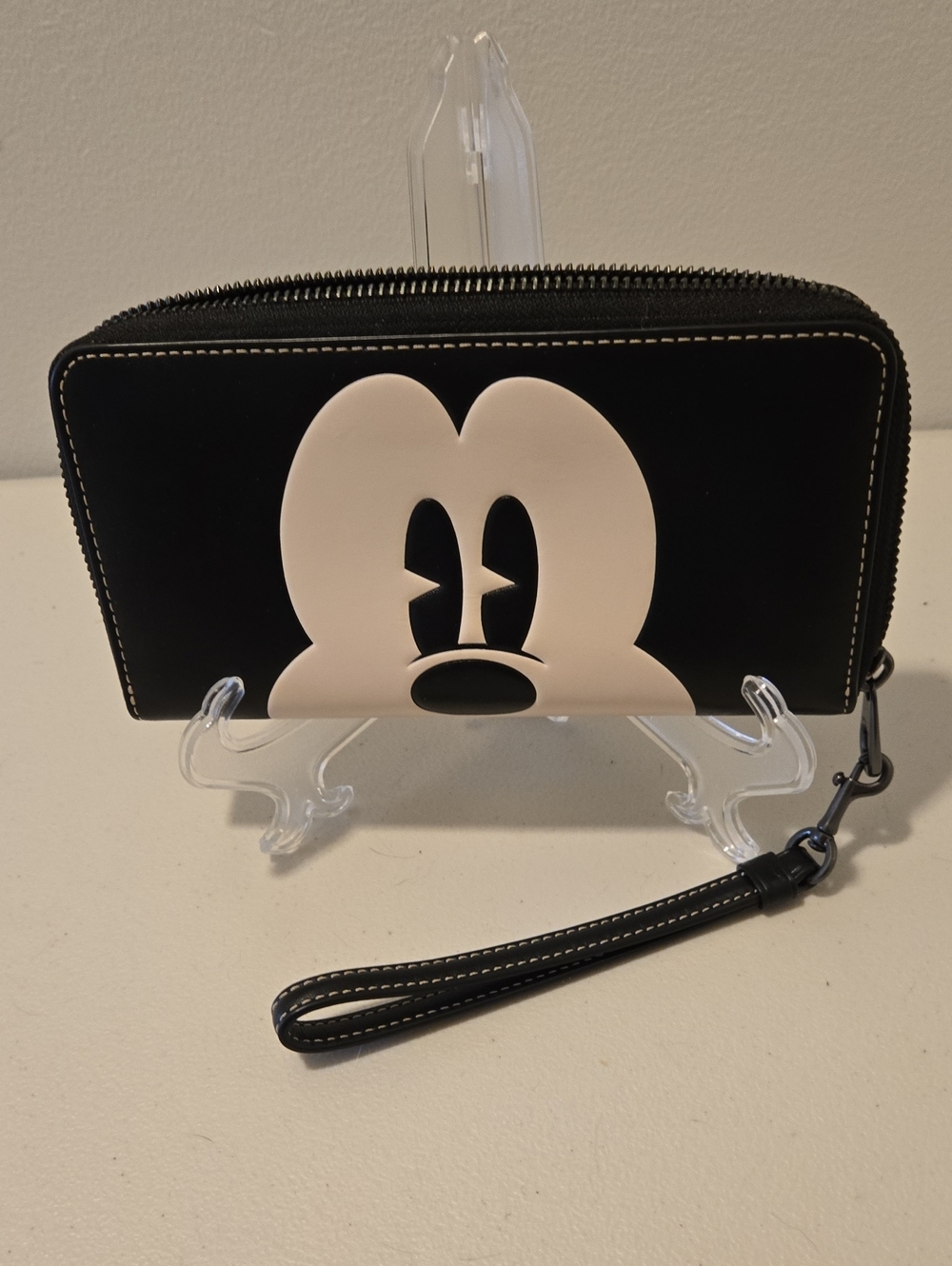 Black and White Character Wristlet Wallet - Women Accessories